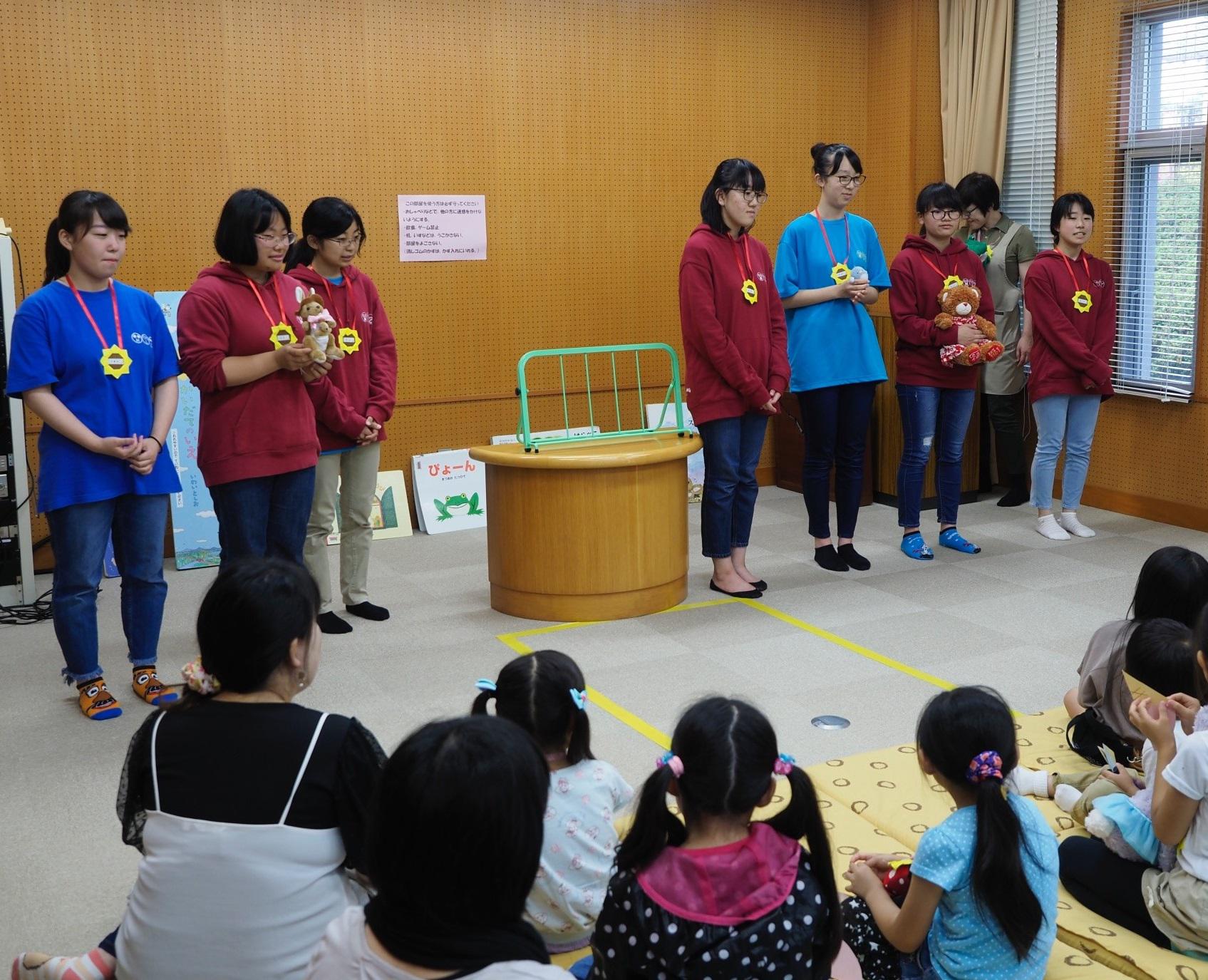 ぬいぐるみおとまり会