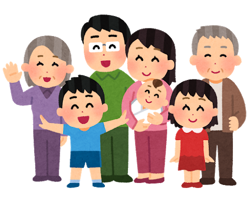 親子三世代 親子三世代