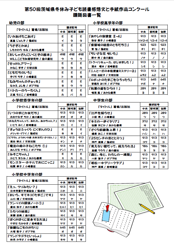 令和7年12月号としょかんだより第3面