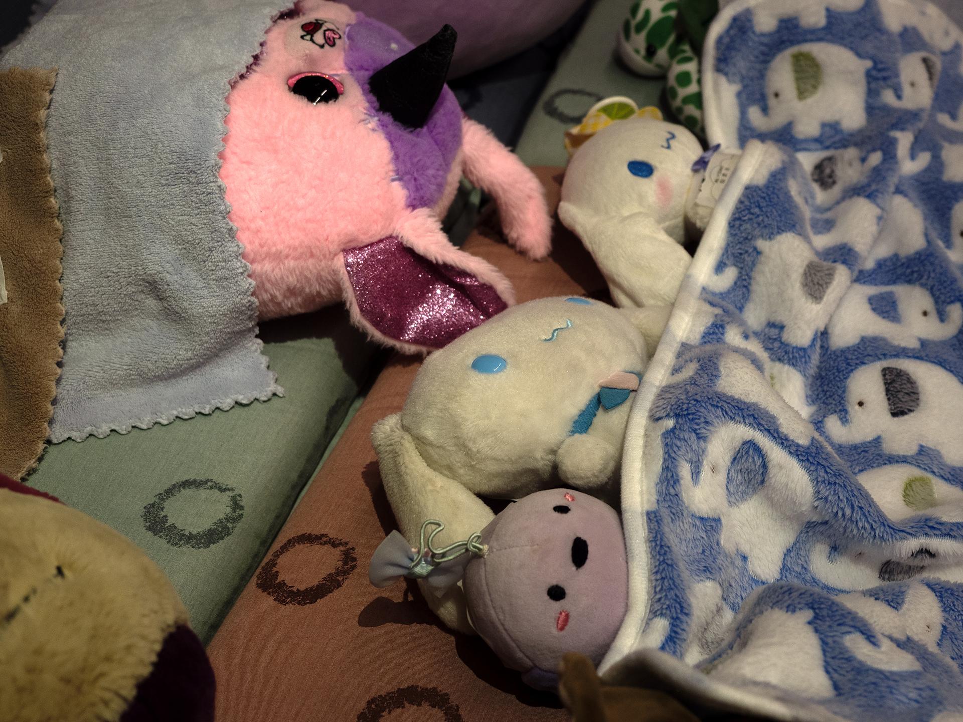 ぬいぐるみおとまり1