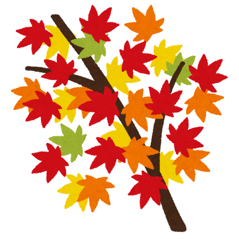 紅葉のイラスト 紅葉のイラスト
